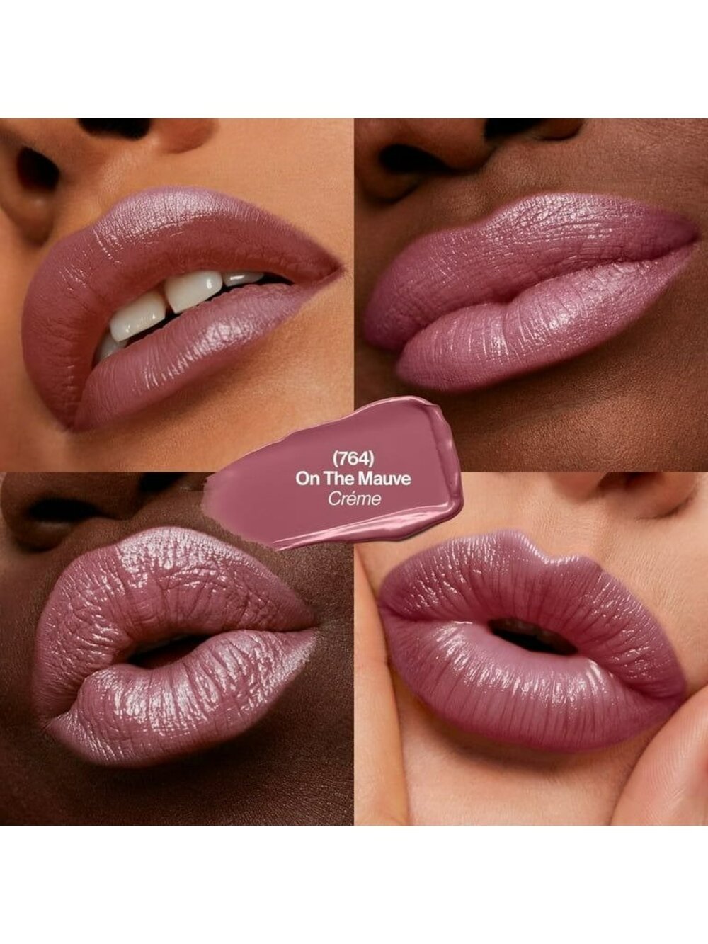 Revlon Super Lustrous Lipstick On The Mauve Crème Shade 764 Moisturizing Formula